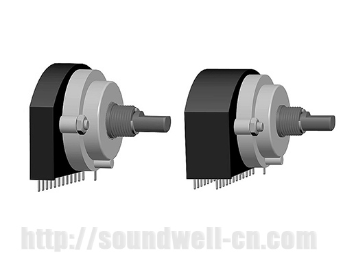 RE29 Metal Shaft Rotary Route Switch